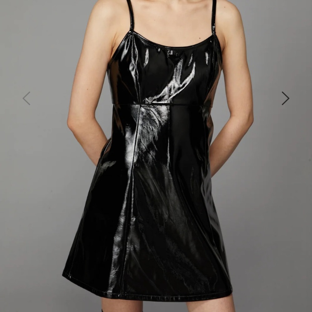 Black Friday by Dangerfield PU faux leather mini dress